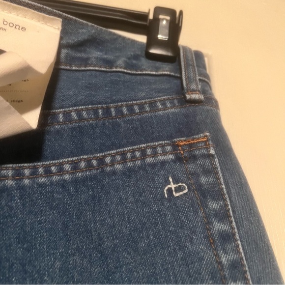 Rag and Bone fit 3 Classic Relaxed Jeans W36xL32 Indigo NWT 34X32 - Picture 7 of 9